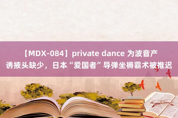 【MDX-084】private dance 为波音产诱掖头缺少，日本“爱国者”导弹坐褥霸术被推迟