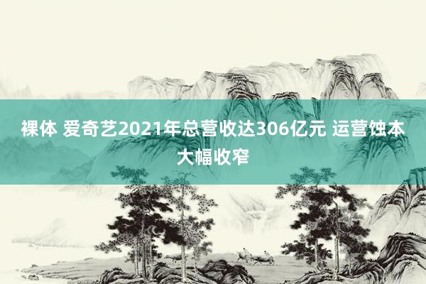 裸体 爱奇艺2021年总营收达306亿元 运营蚀本大幅收窄